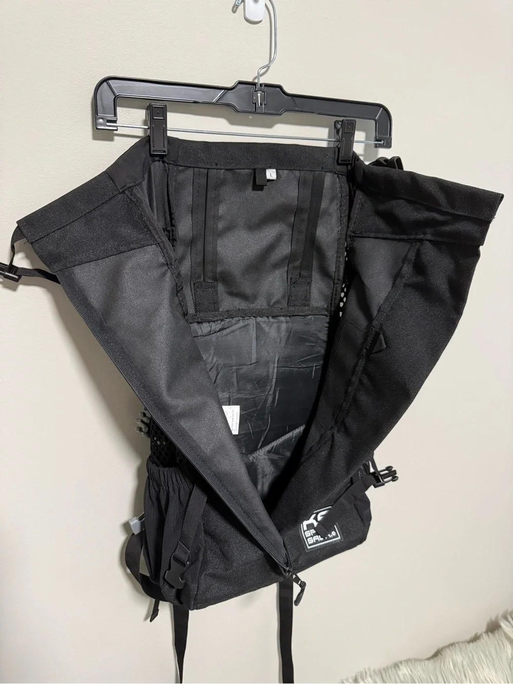 K9 Sport Sack Jet Black Plus 2 The Original Dog Backpack Carrier sz L